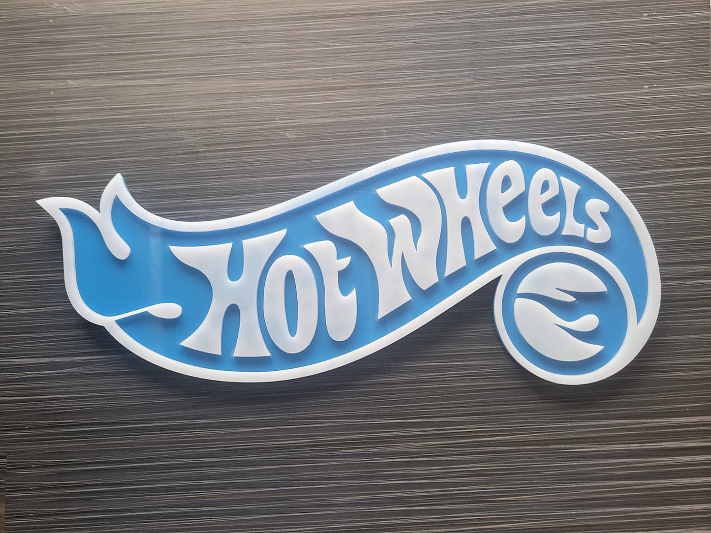 Hot Wheels Treasure Hunt Logo  3D sign