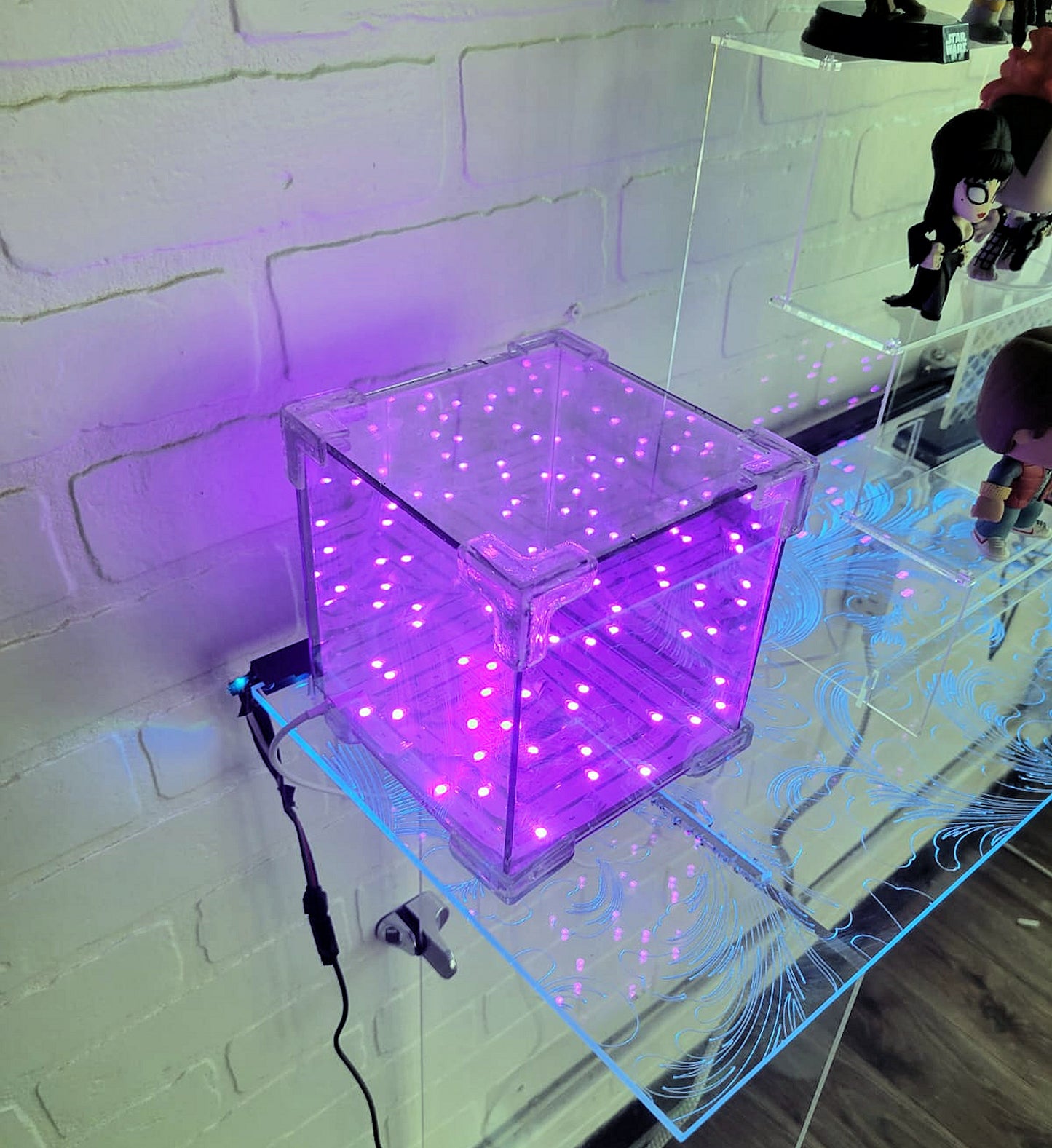 Night Lamp, Infinity Light Cube, Music Activate