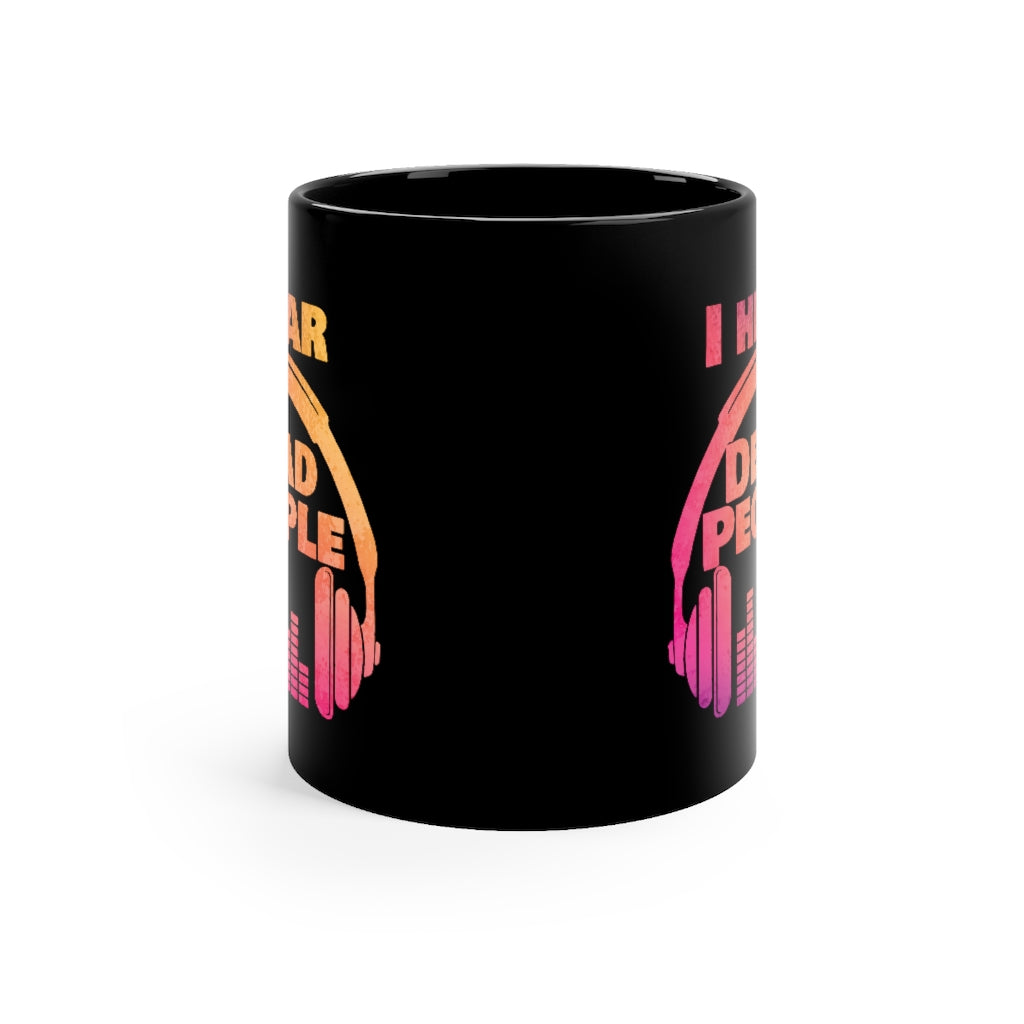 Black mug 11oz