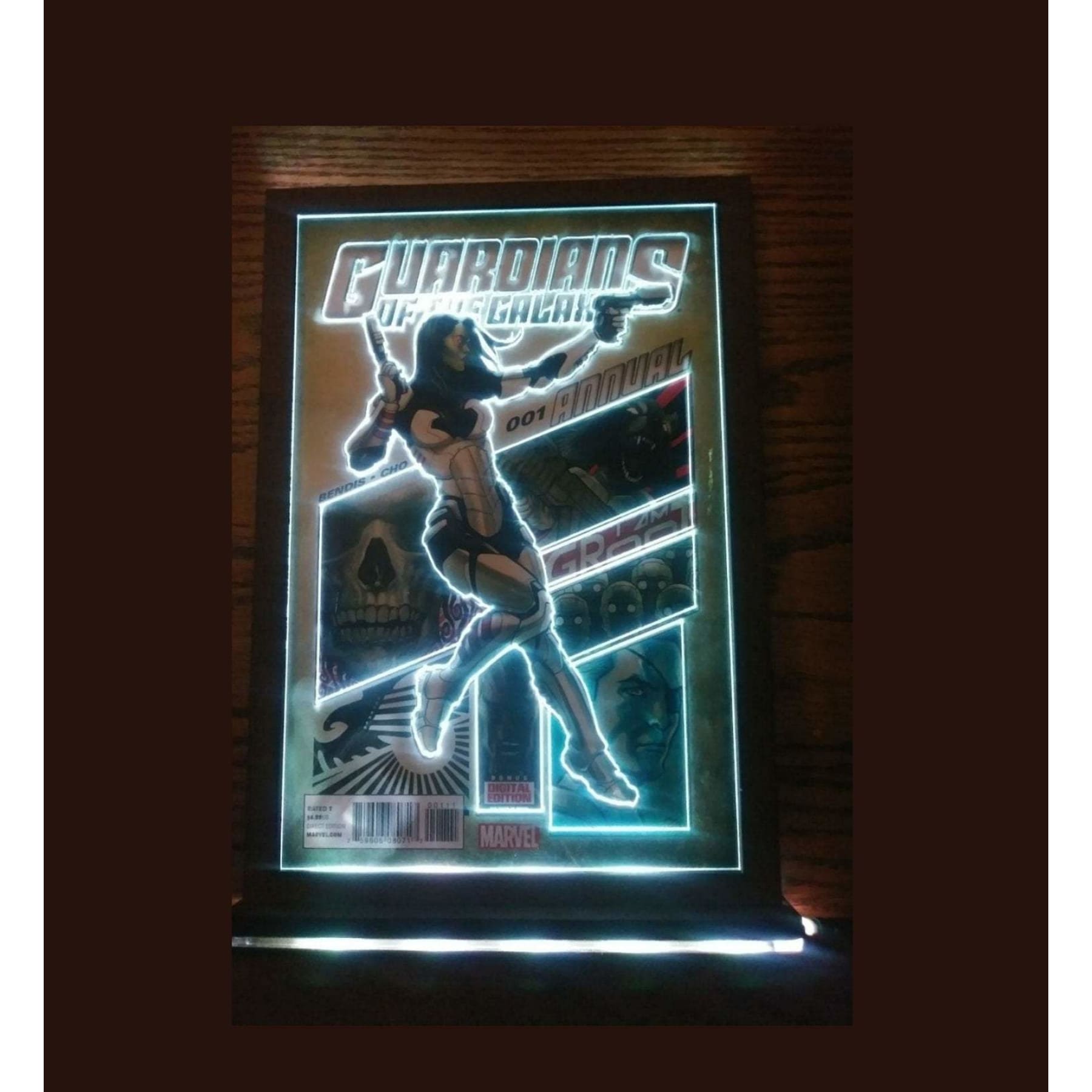 10x8" Acrylic LED Comic Poster Display Custom made for any cover you want!