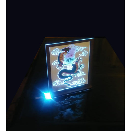 10x8" Acrylic LED Print Display Custom made for any Poster or Photo you want!