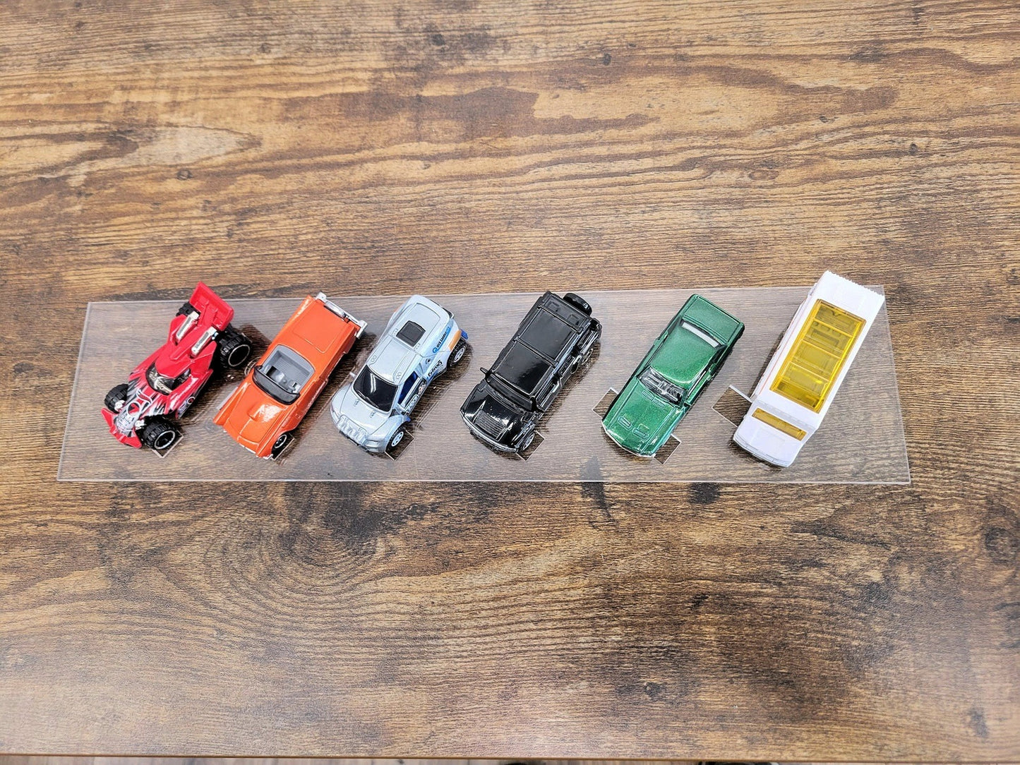 Acrylic Display Base for Diecast 1:64 Collectible Cars