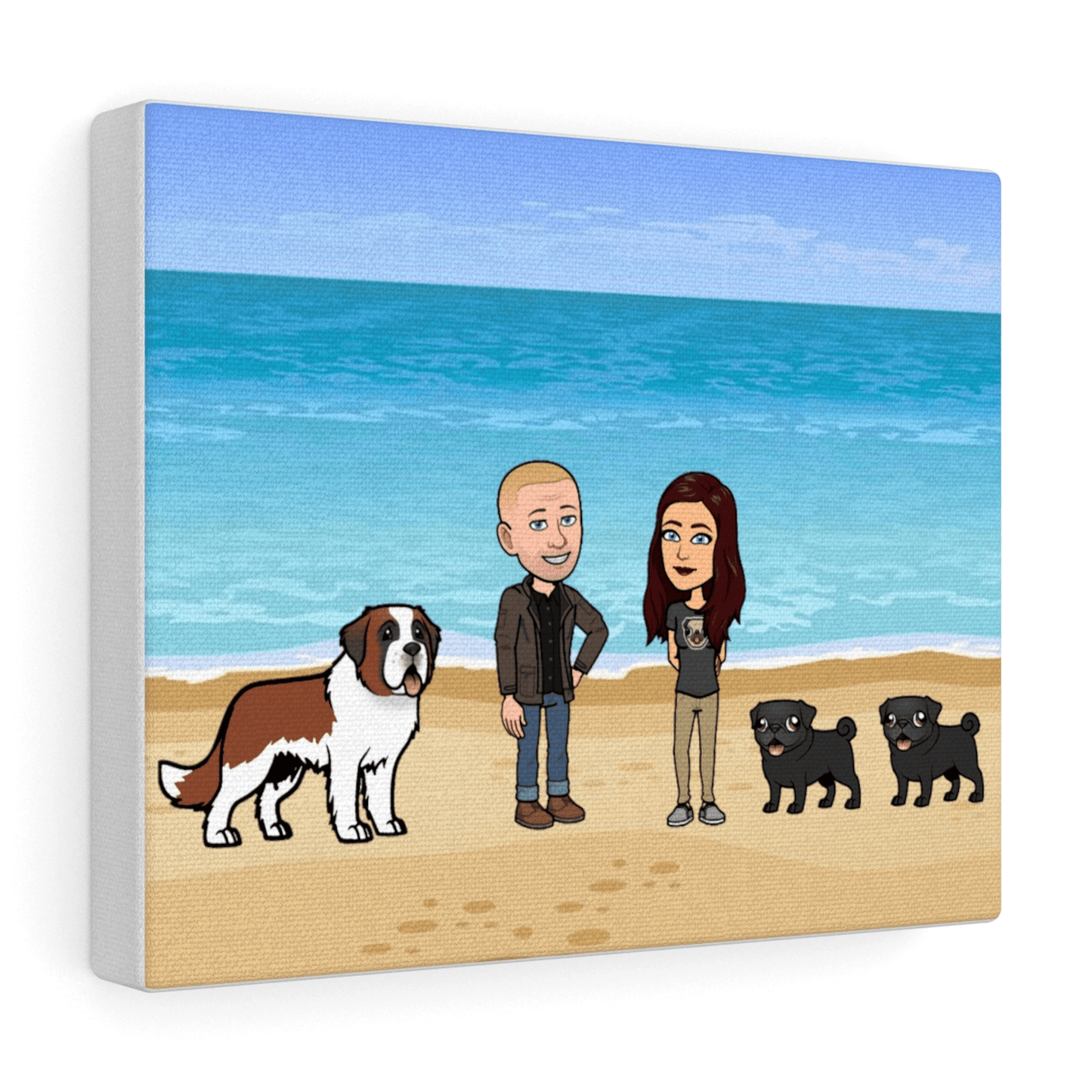 Custom Funko Pop Family Canvas