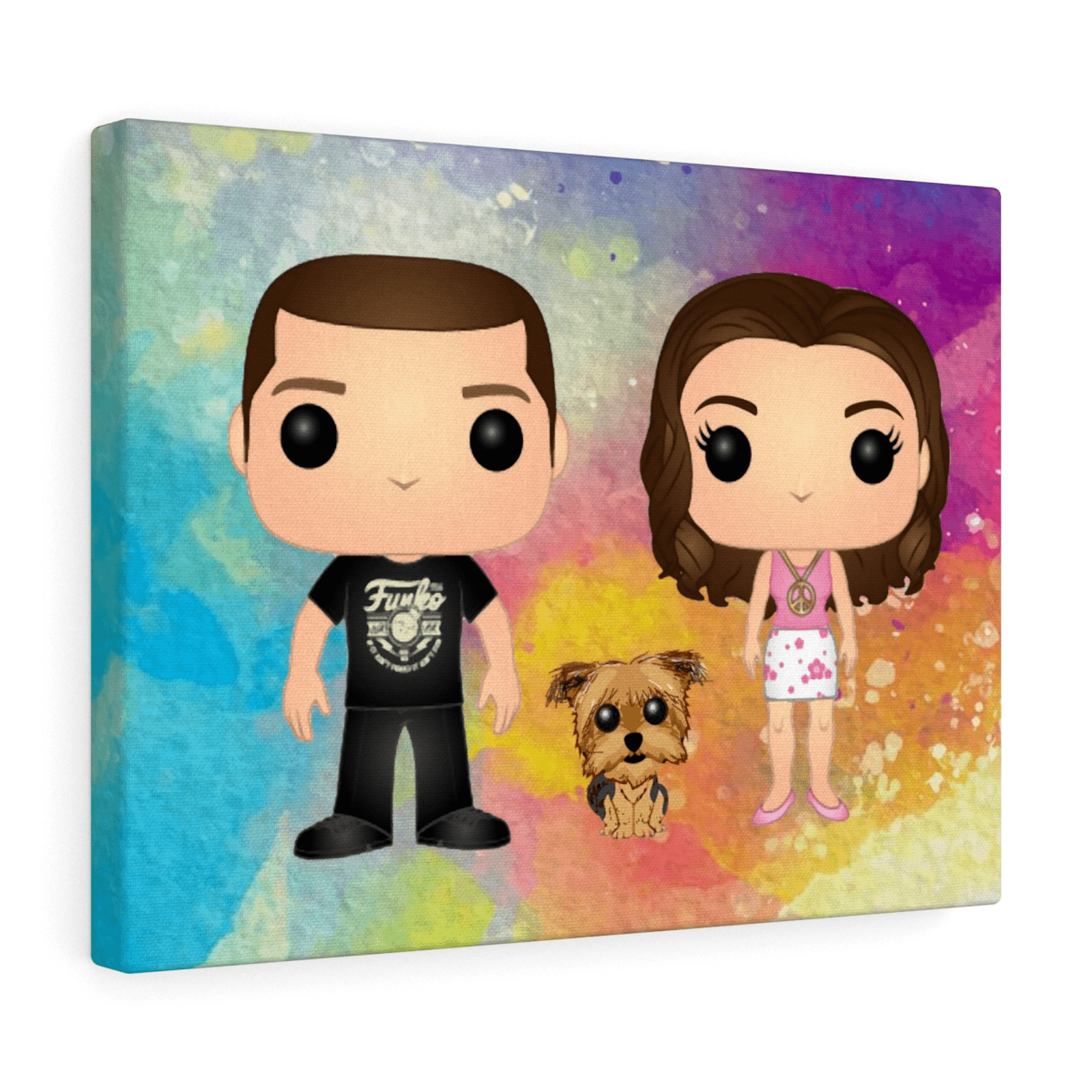 Custom Funko Pop Family Canvas