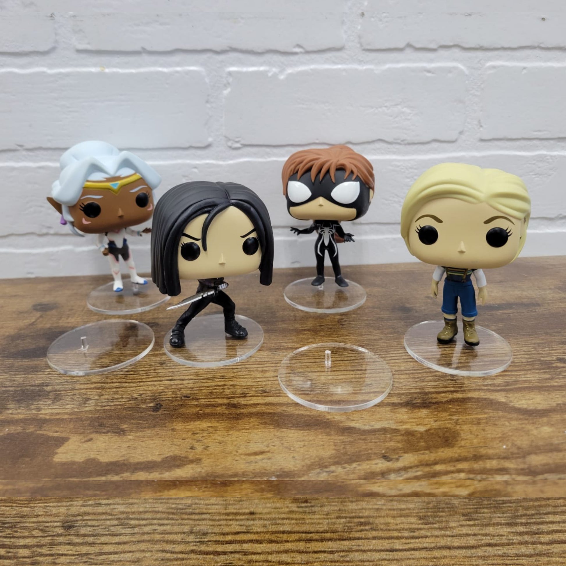 Acrylic Base Toy Stand Replacements, ideal for Funko Pop Vinyl NEW VERSION