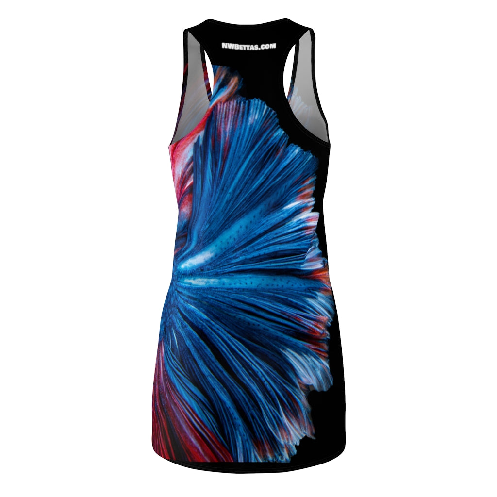 NWBettas "I Love Bettas" Women's Racerback Dress