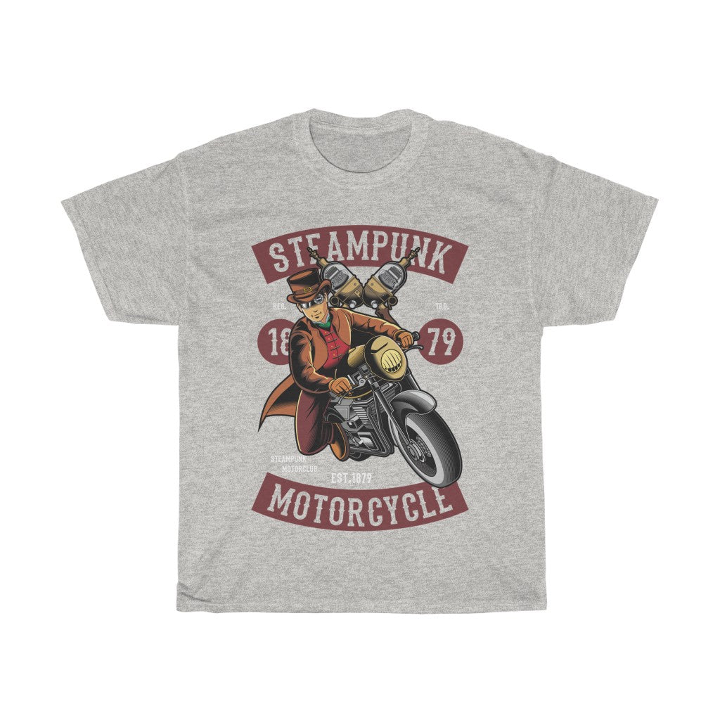 Steampunk Motorcycle Unisex Tee