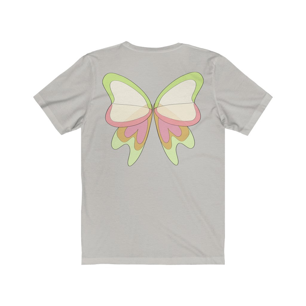 Beautiful Fairy Graphic Tee, Wings on the Back