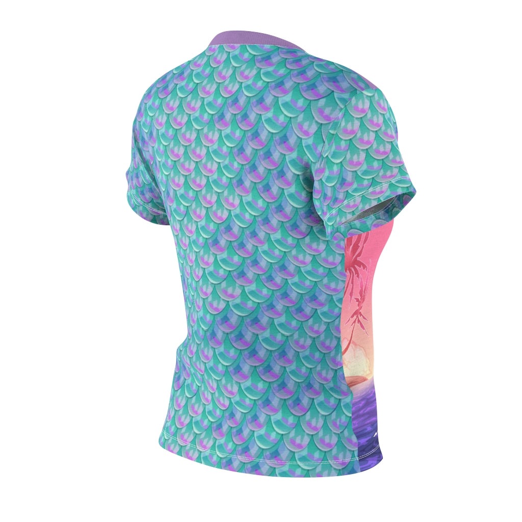 Mermaid Full Print Women Tee