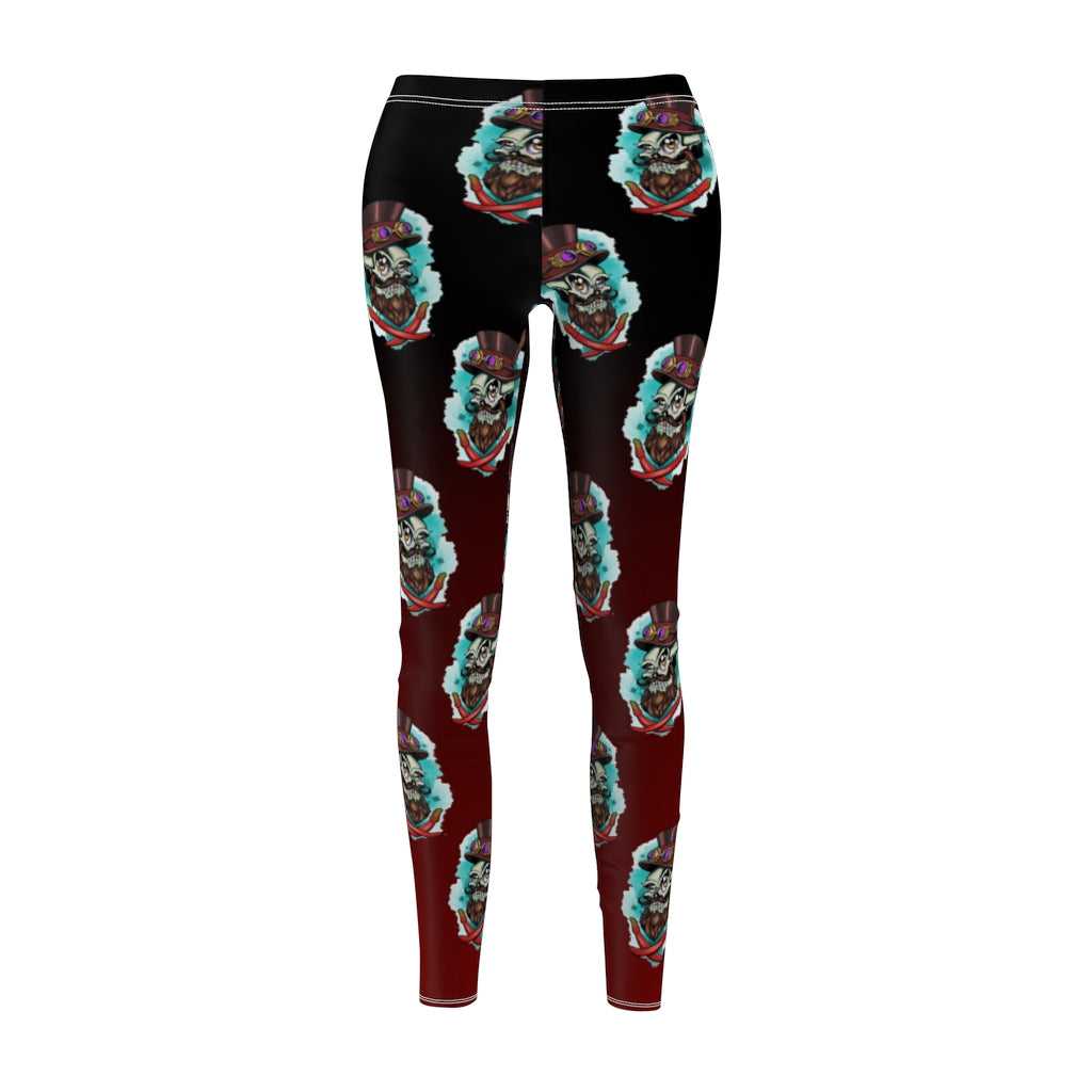 Aguero's Tattoo Bearded Skull 2021 Women Leggins