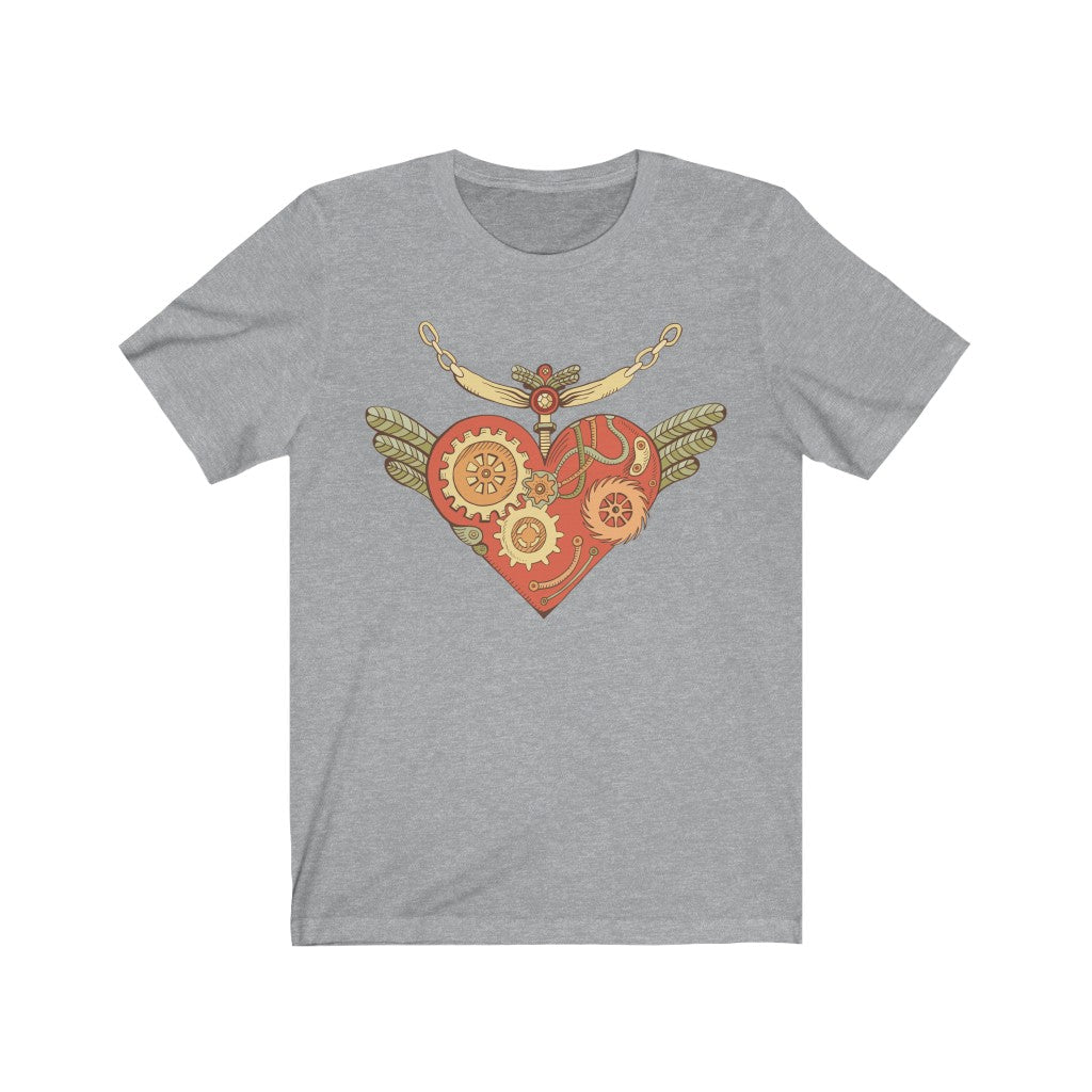 Steampunk Mechanic Hear Unisex Tee