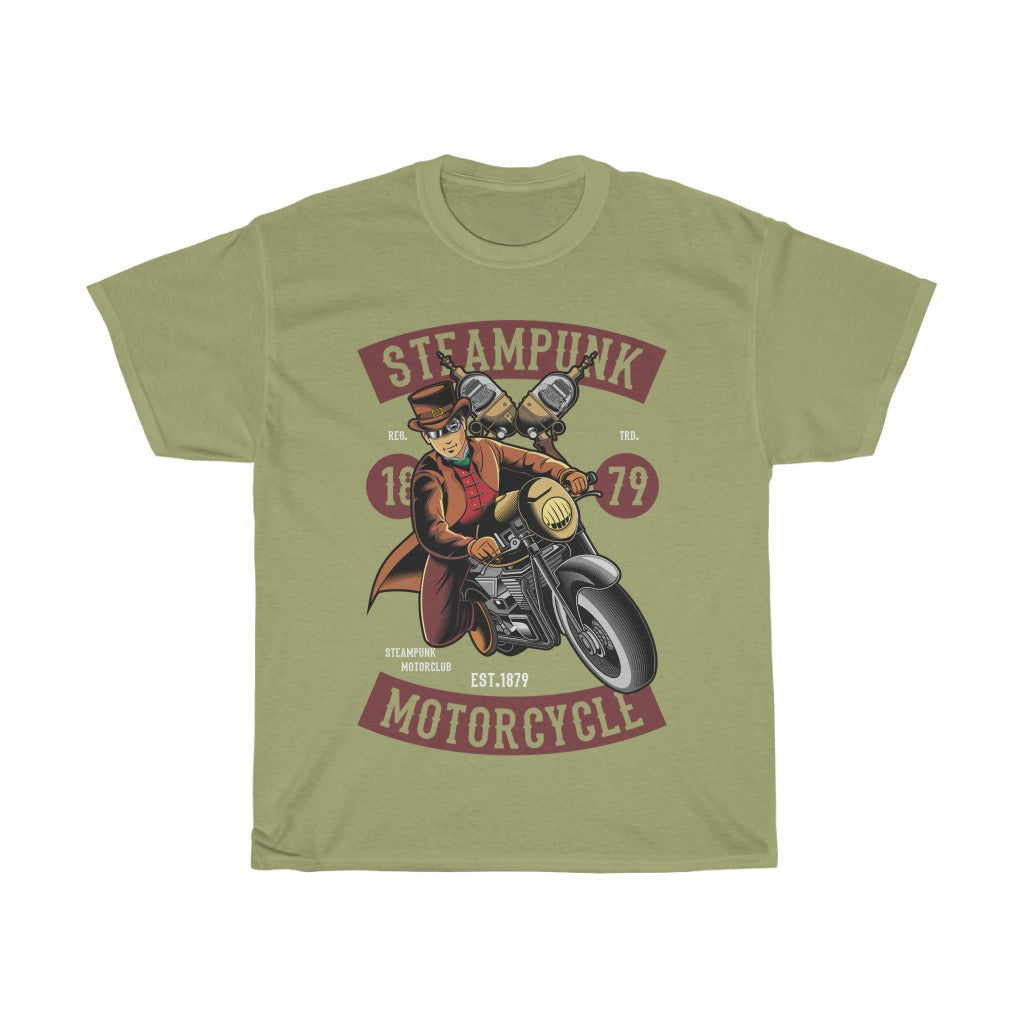 Steampunk Motorcycle Unisex Tee