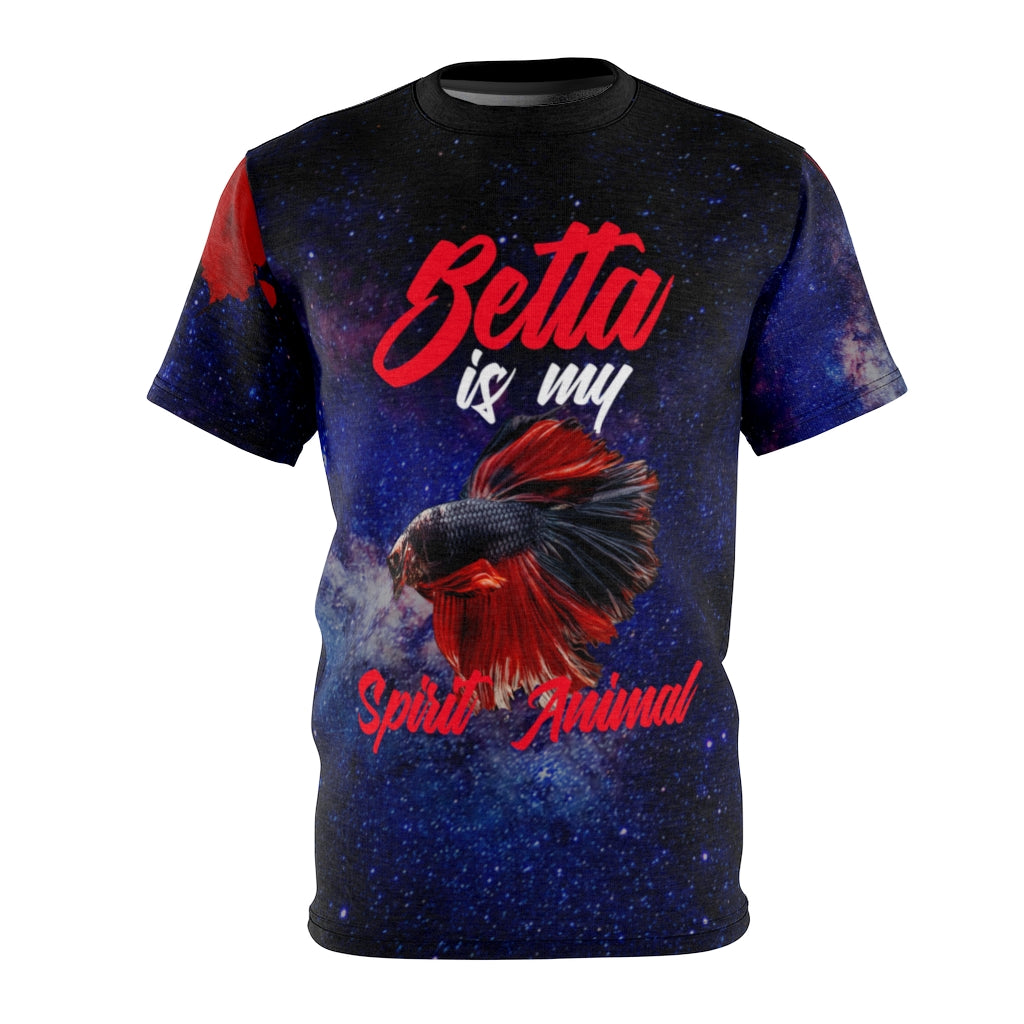 NWBettas "Betta is my Spirit Animal" Full Print Tee