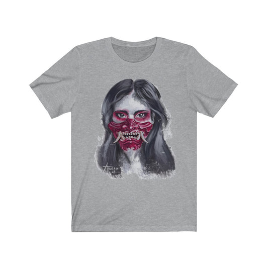 Aguero's Tattoos Hannya Girl Unisex Tee