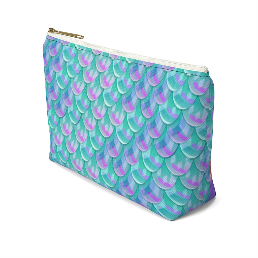 Beautiful Mermaid Accessory Pouch w T-bottom