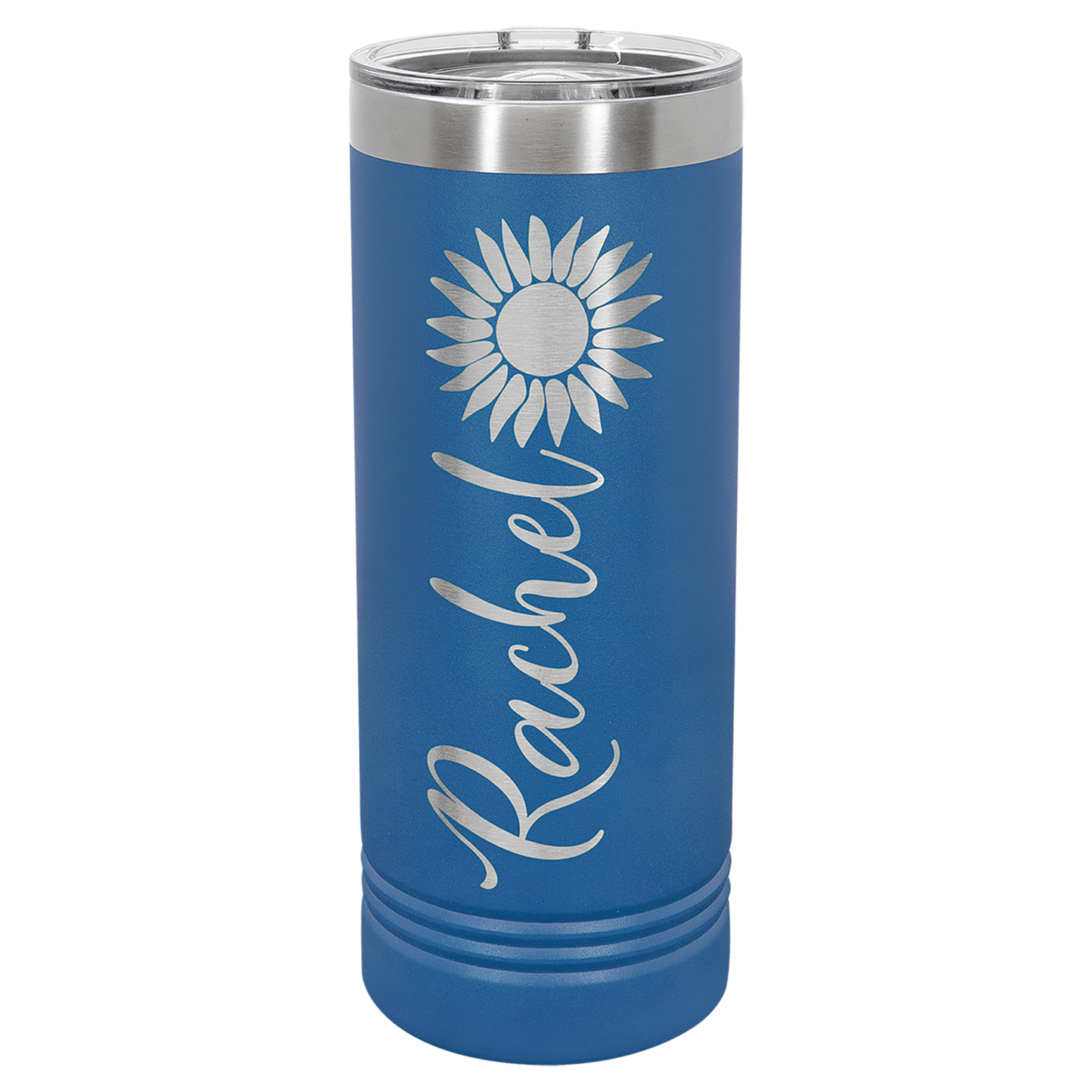 22 oz. Skinny Tumbler with Slider Lid Any Name or Logo