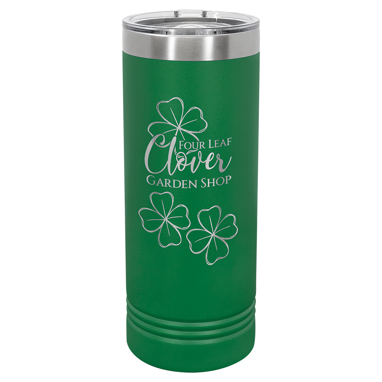 22 oz. Skinny Tumbler with Slider Lid Any Name or Logo