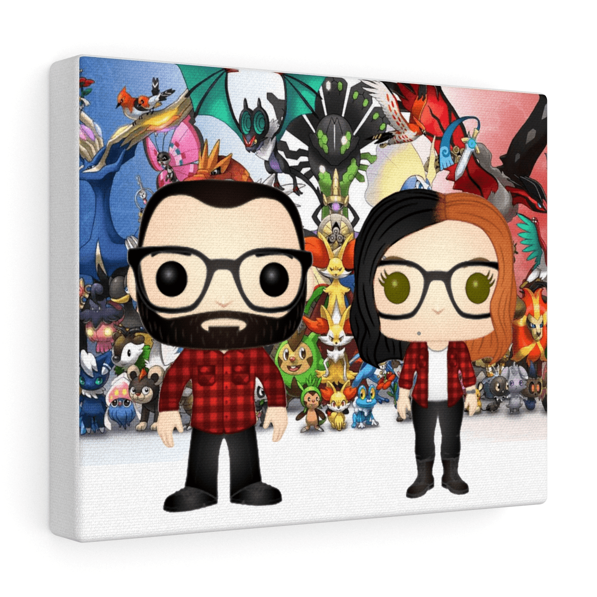 Custom Funko Pop Family Canvas