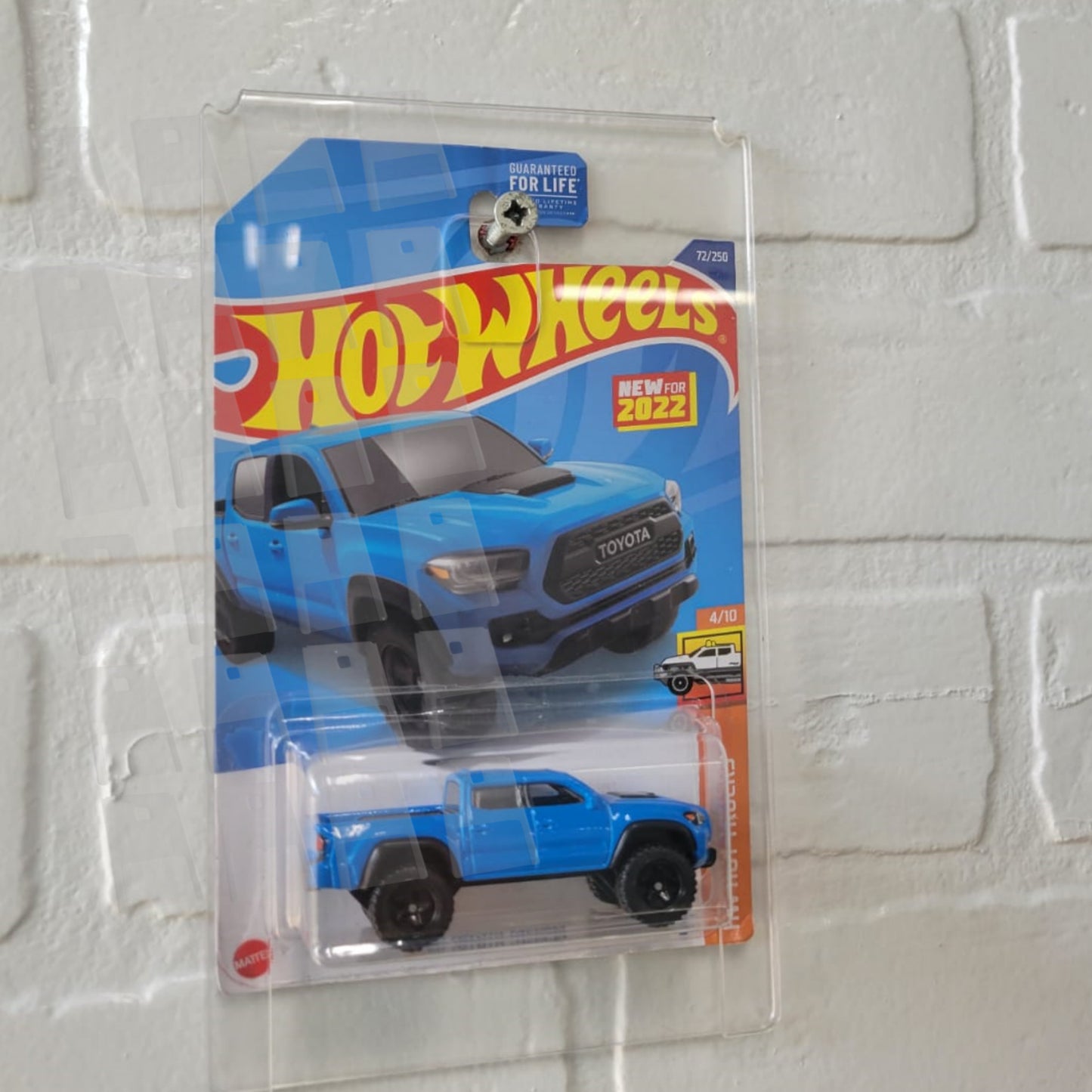 Acrylic Display Single Blister Protector Hot Wheels, Matchbox