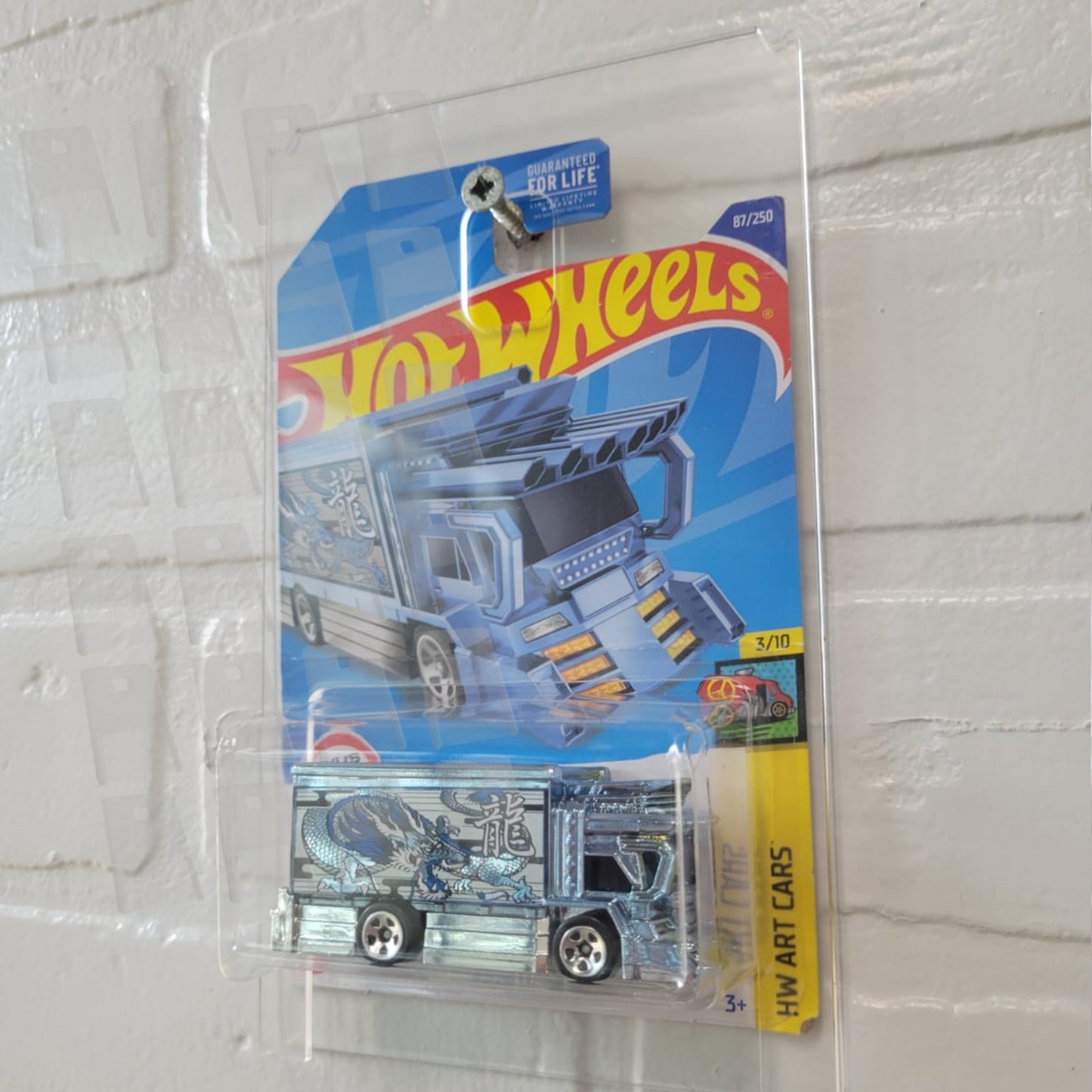 Acrylic Display Single Blister Protector Hot Wheels, Matchbox