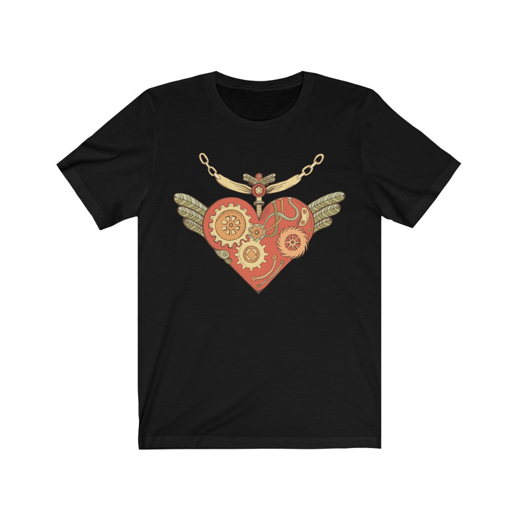 Steampunk Mechanic Hear Unisex Tee