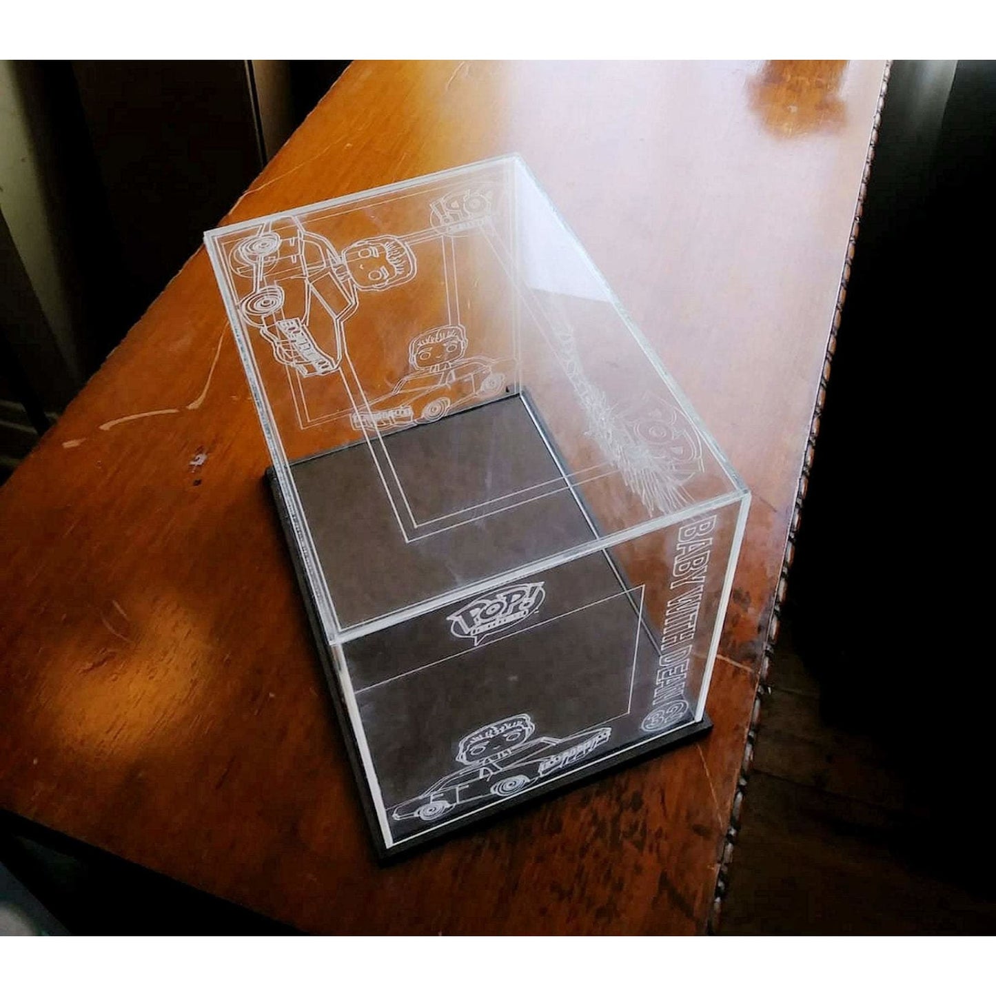 Acrylic Display Box Case for Funko Rides, Any theme No LED version