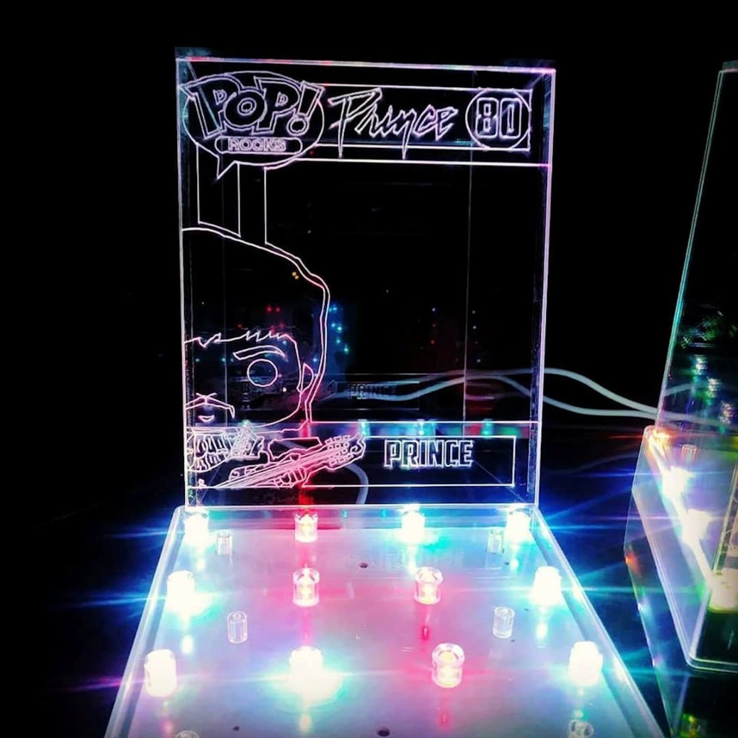 Acrylic LED Box Case for Unboxed Funko Pop , Custom Made Any Pop