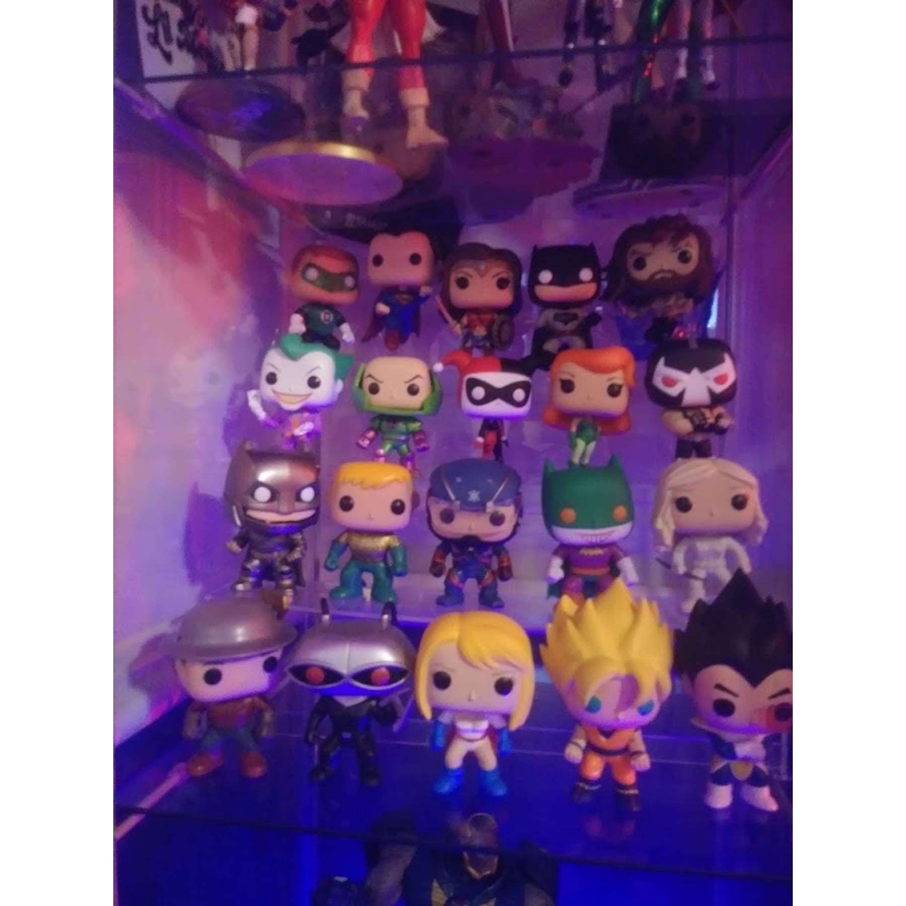 Acrylic Shelf Riser, Display Rack, Fits 24 Funko POP