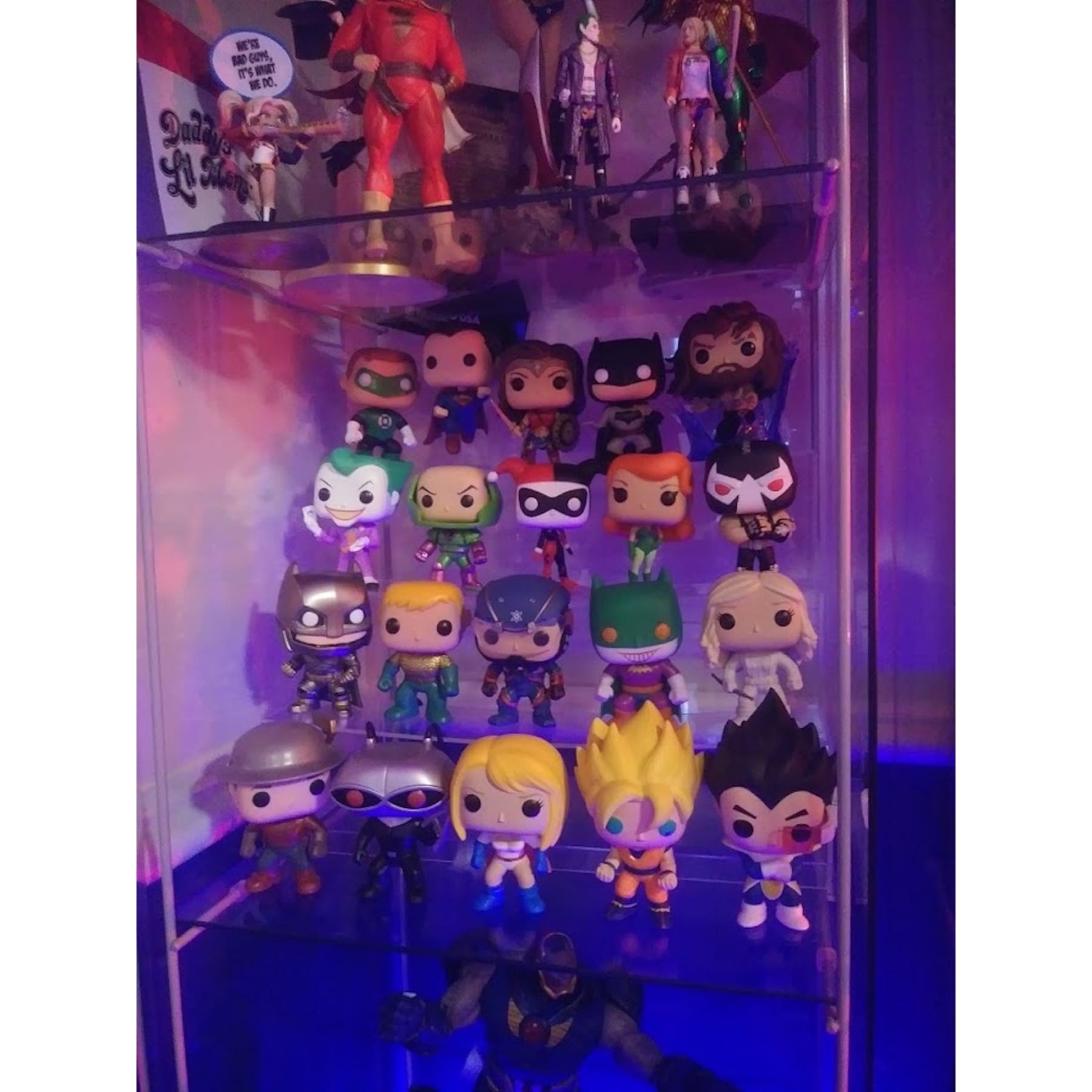 Acrylic Shelf Riser, Display Rack, Fits 24 Funko POP