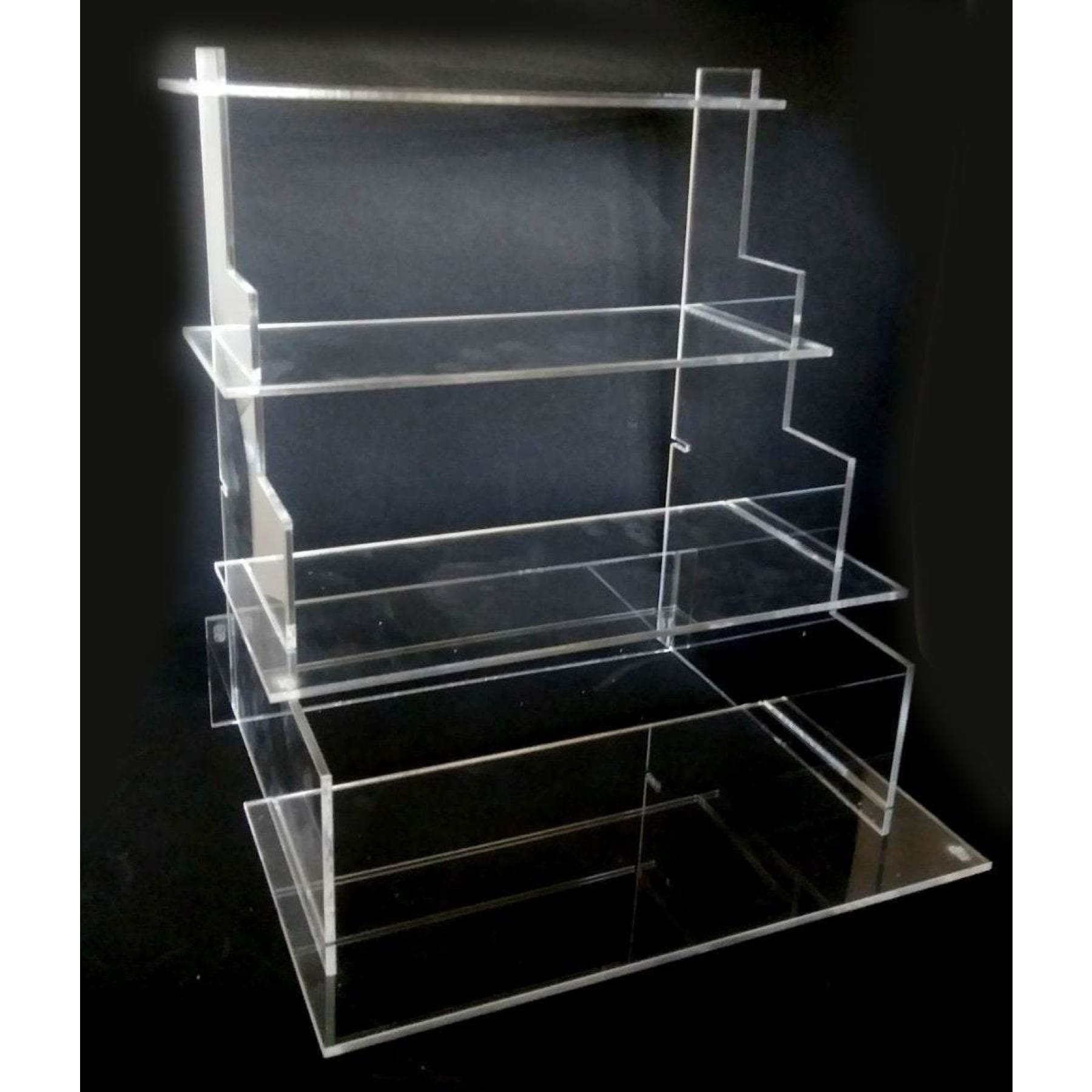 Acrylic Shelf Riser, Display Rack, ideal for Detolf, Funko POP