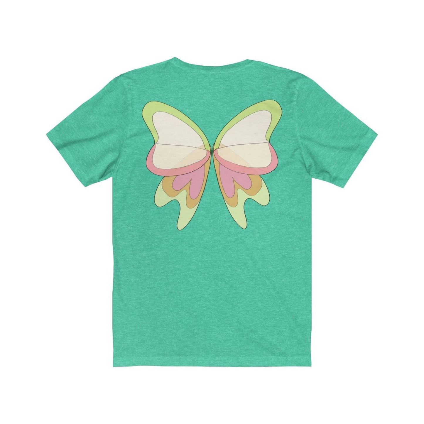 Beautiful Fairy Graphic Tee, Wings on the Back