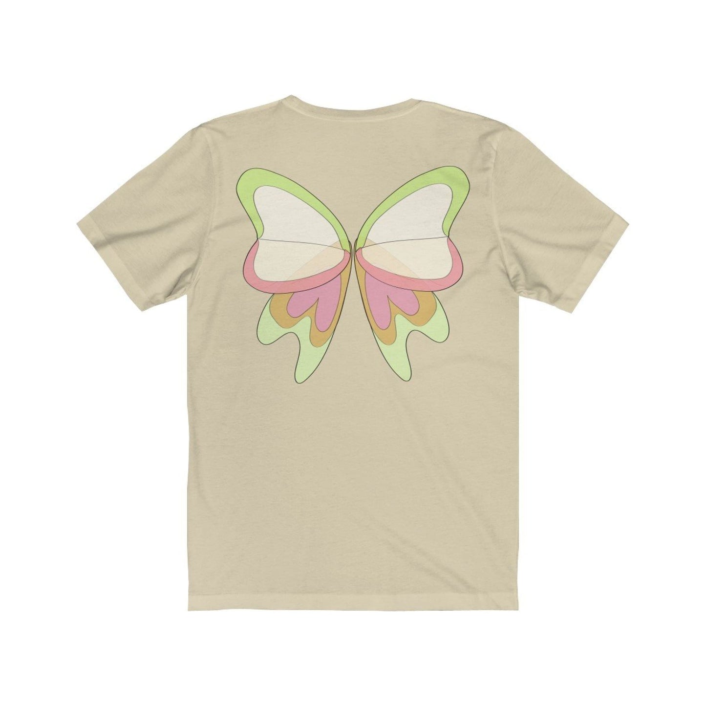 Beautiful Fairy Graphic Tee, Wings on the Back