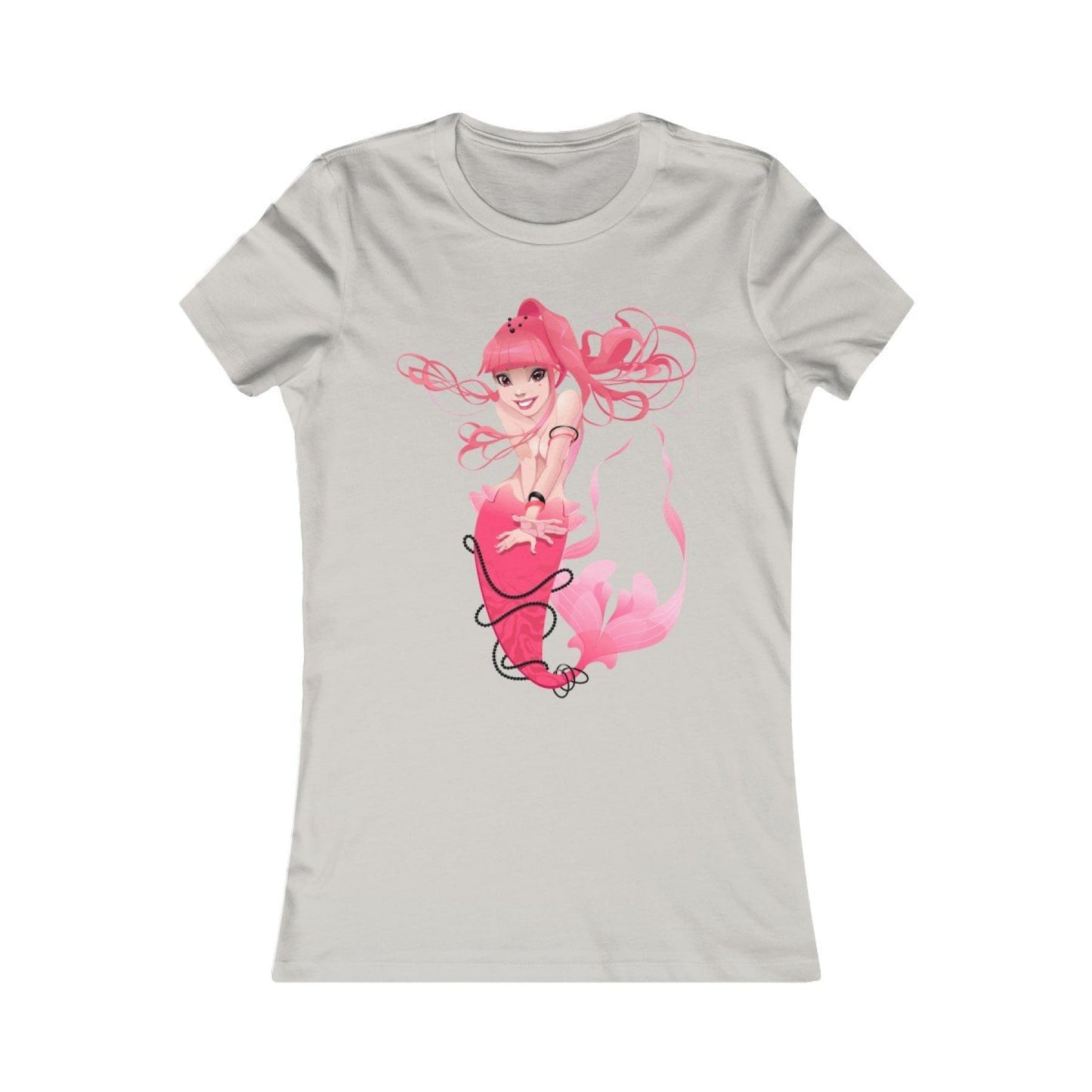 Cute Red Mermaild Women Tee