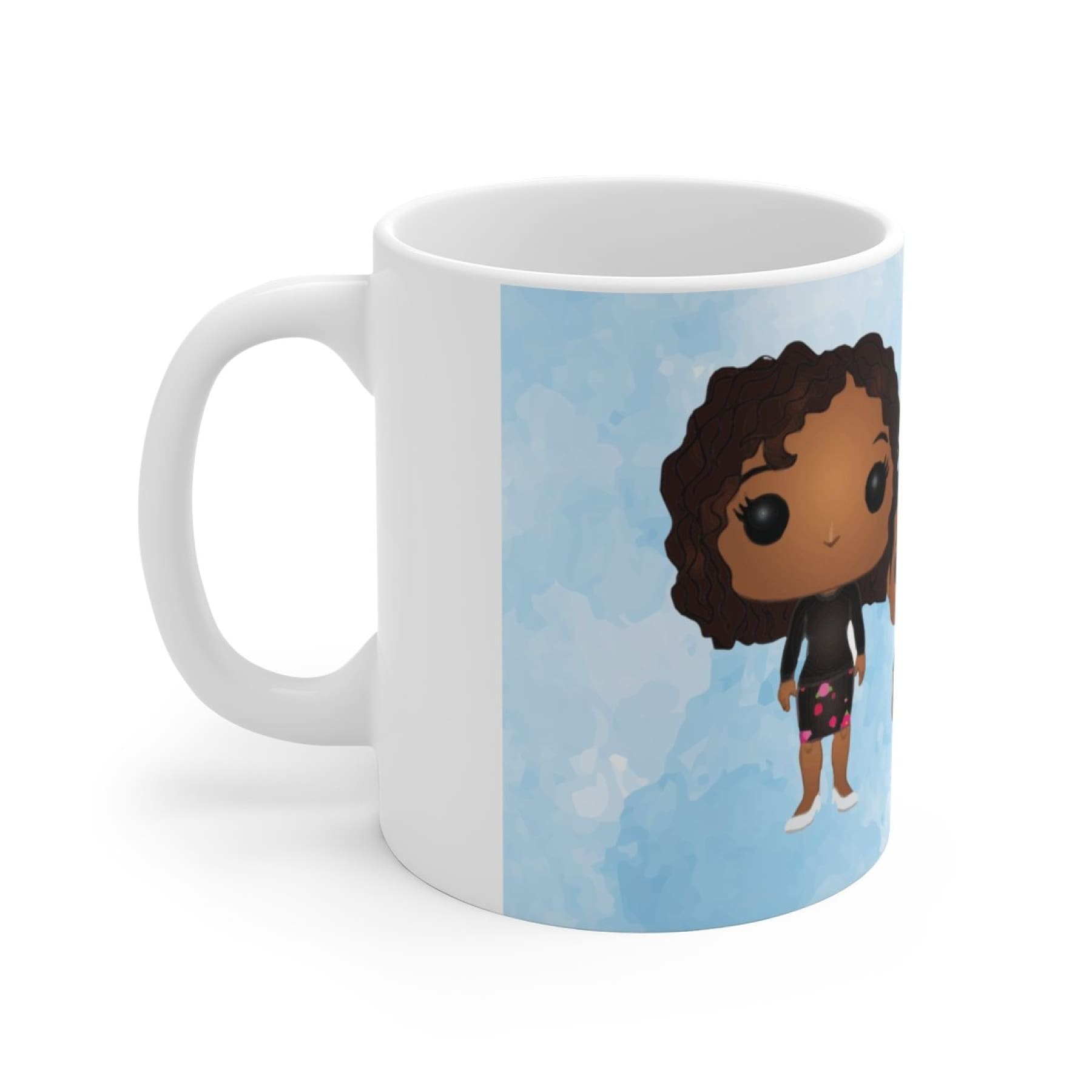 Family in a Custom Funko Pop Mug