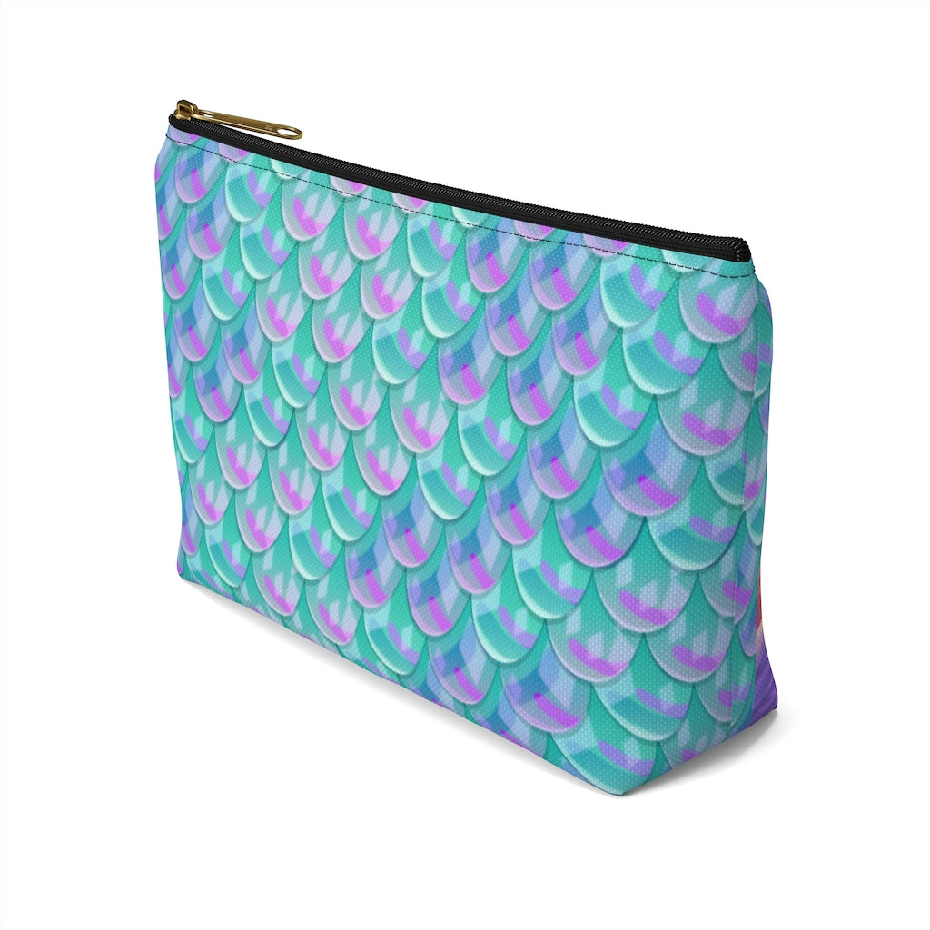 Beautiful Mermaid Accessory Pouch w T-bottom