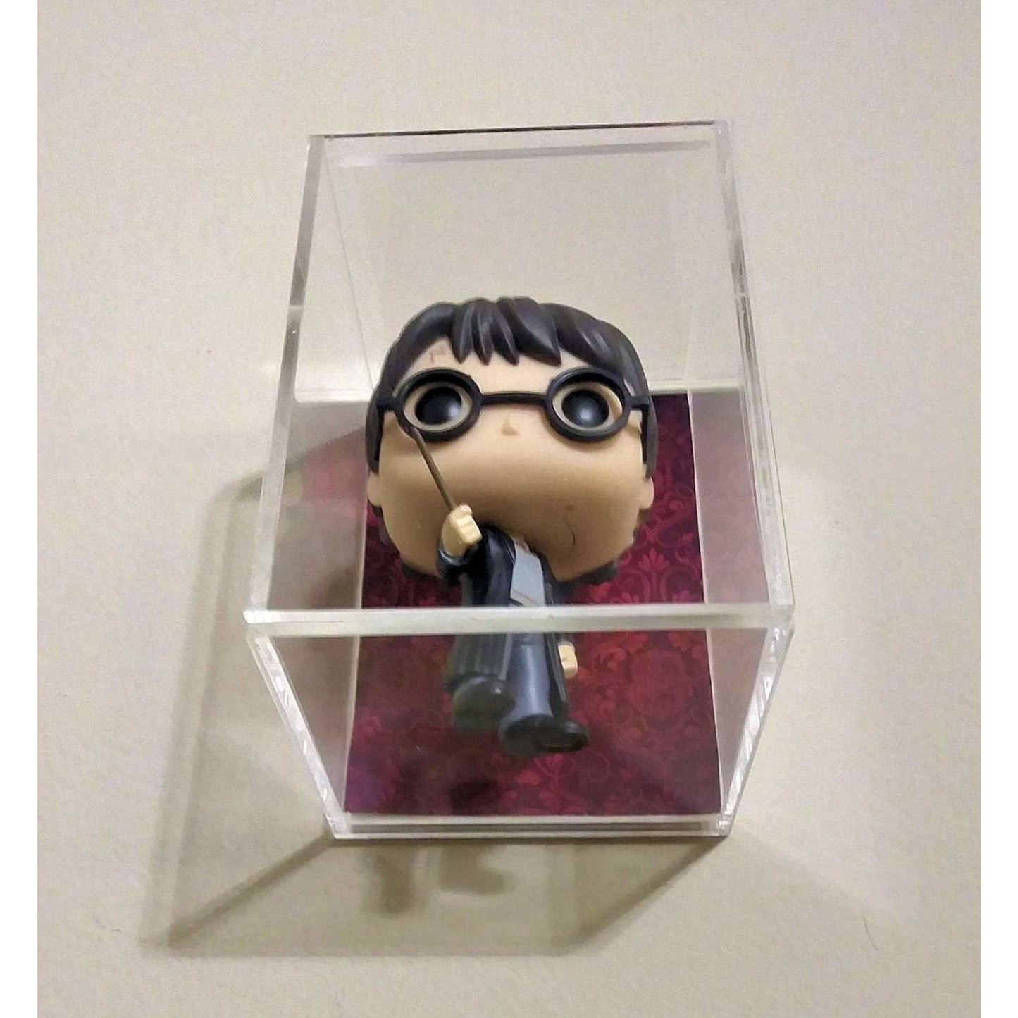 For Funko Pop: Wall Single Case with theme background, acrylic Box