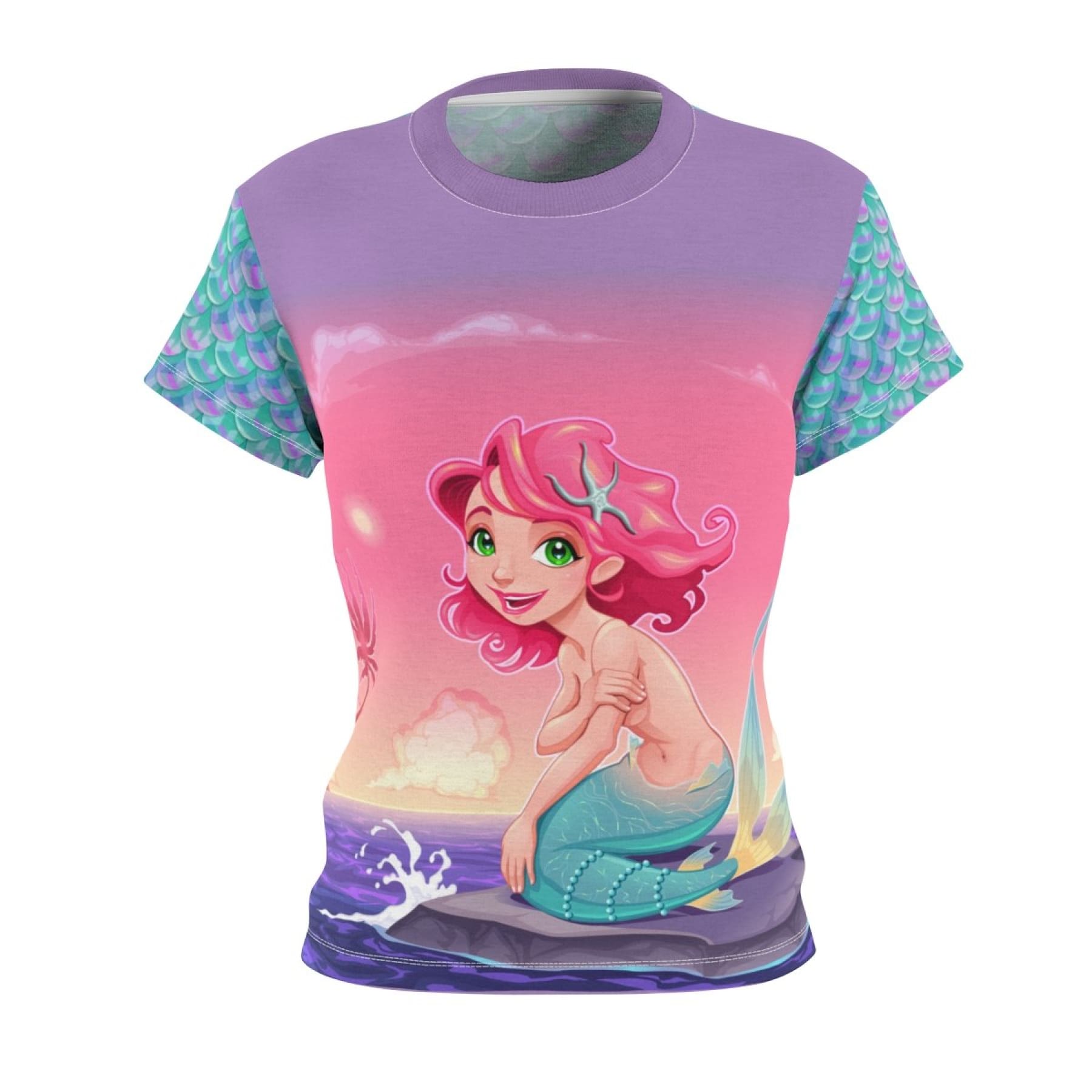 Mermaid Full Print Women Tee