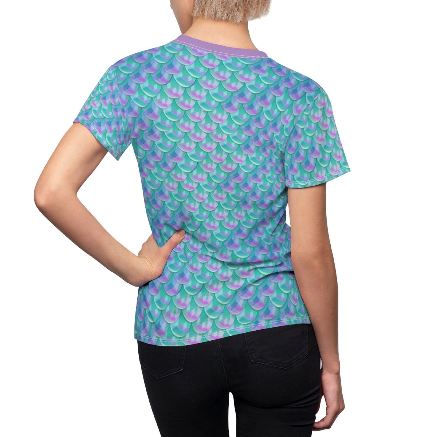 Mermaid Full Print Women Tee