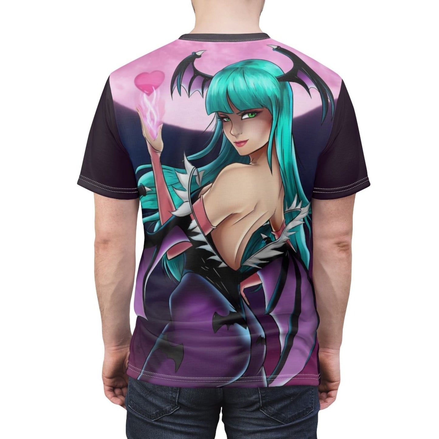 Morrigan Aensland Unisex Full Print Tee