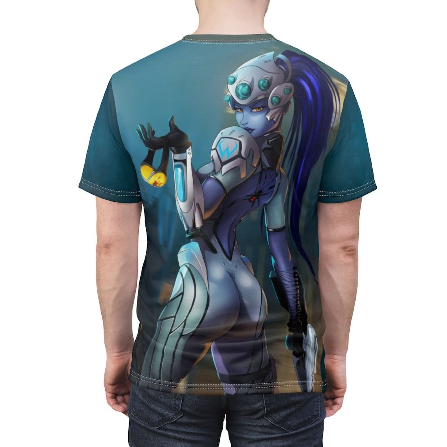 Overwatch Widomaker Unisex Full Print Tee